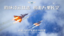 胸懷凌云壯志搏擊萬里長空